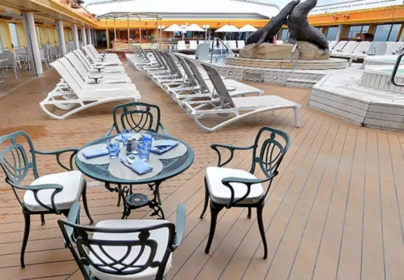 Lido pool area