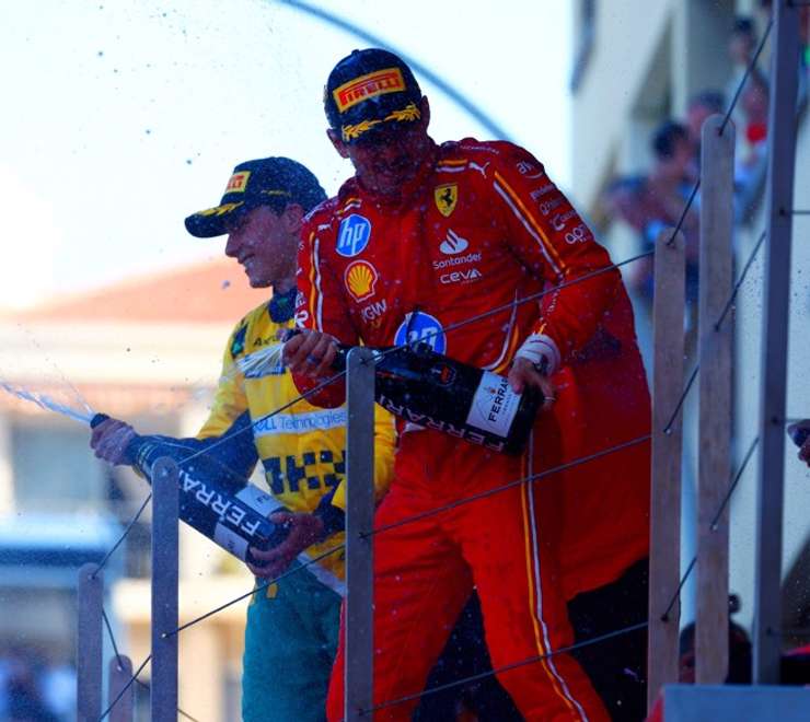 Podium Ceremony and Celebrations