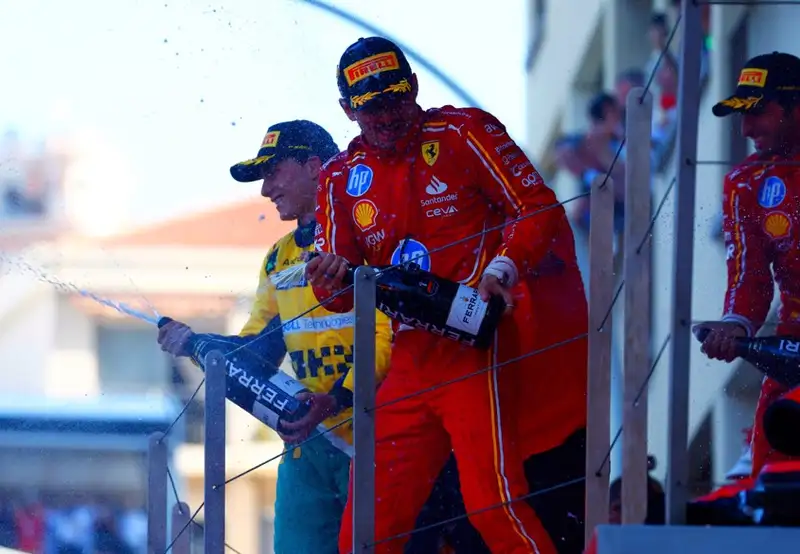 Podium Ceremony and Celebrations