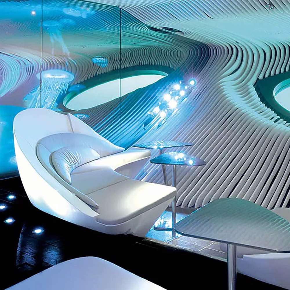 Blue Eye lounge on Le Champlain