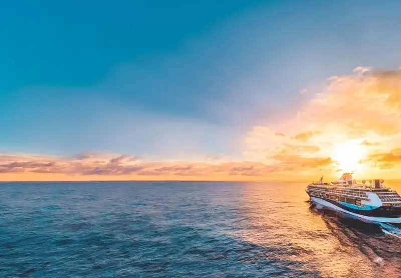 Marella Discovery 2 at Sunset