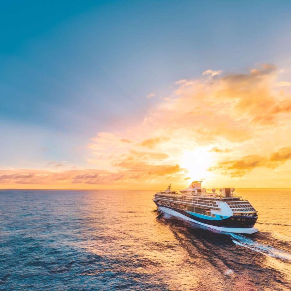 Marella Discovery 2 at Sunset