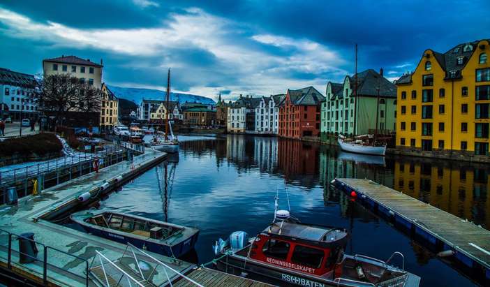 Alesund - Overnight onboard