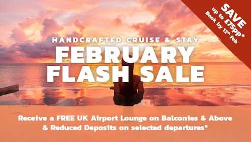 February Sale promotional banner