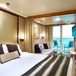 Image related to Aft-Facing Club Balcony Suite