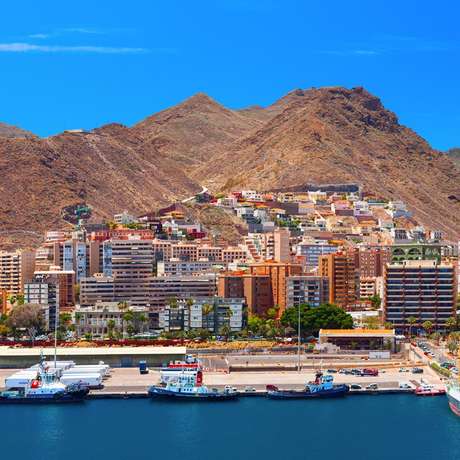 Photo overview of Santa Cruz, Tenerife