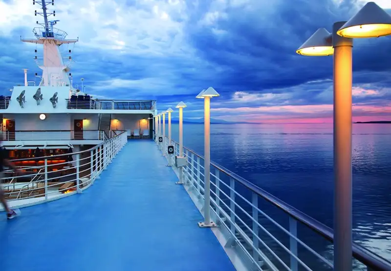 Pool Deck Fitness Track