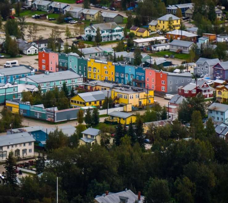 Flight: Fairbanks - Dawson City