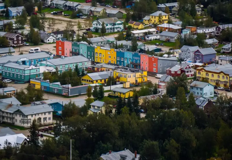 Flight: Fairbanks - Dawson City