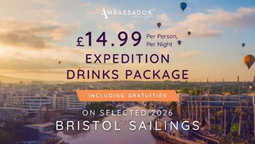 AMB £99 drinks upgrade promotional banner