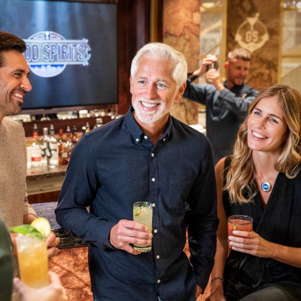 guests in good spirits bar