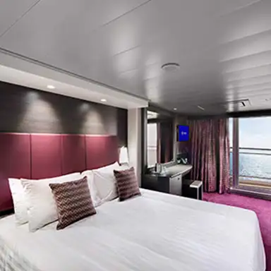 Image related to Deluxe Balcony Fantastica with Partial View