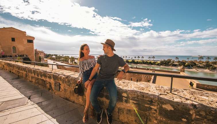 Couple in Mallorca