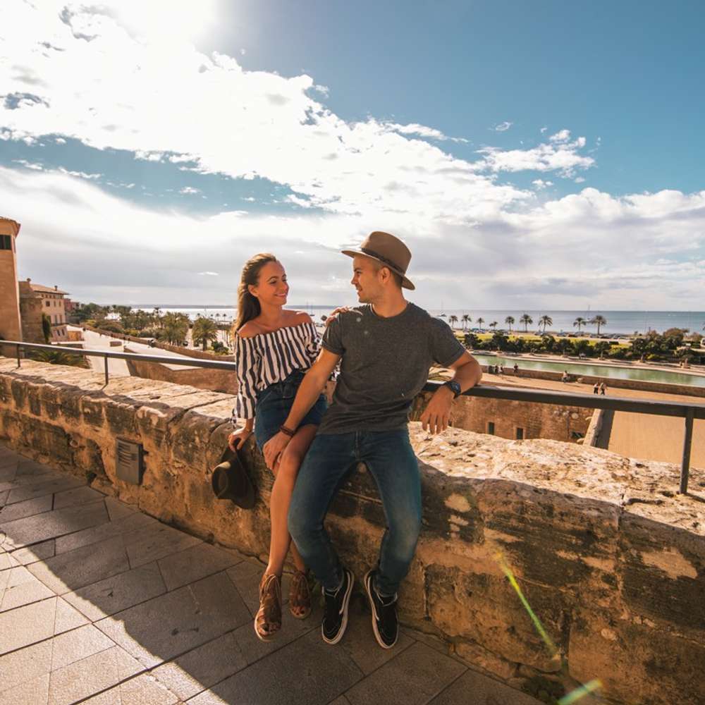 Couple in Mallorca