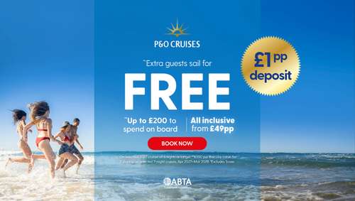 P&O uppers / £1 - IGLU promotional banner
