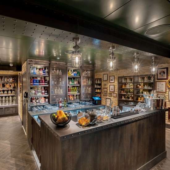 the gin bar