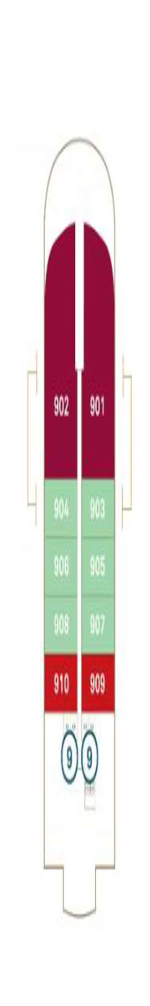 Deck plan for Scenic Eclipse II