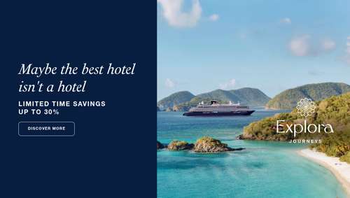 An Invitation to Explora promotional banner