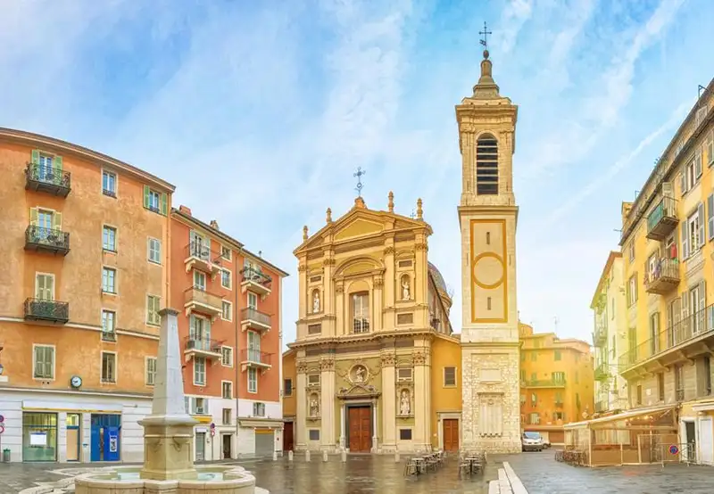 Nice Cathedral Villefranche France