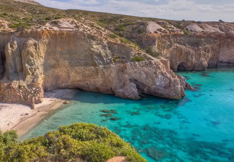 Tsigrado Beach Milos Greece