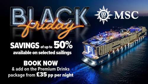 msc bf sale 50 iglu promotional banner