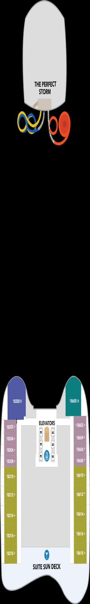 Deck plan for Utopia of the Seas