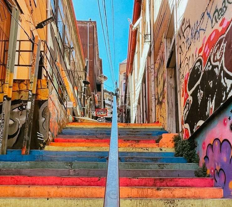 Valparaiso (tours to Santiago) - Overnight onboard