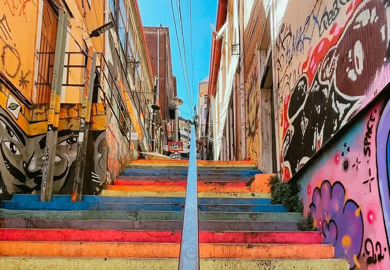 Valparaiso (tours to Santiago) - Overnight onboard