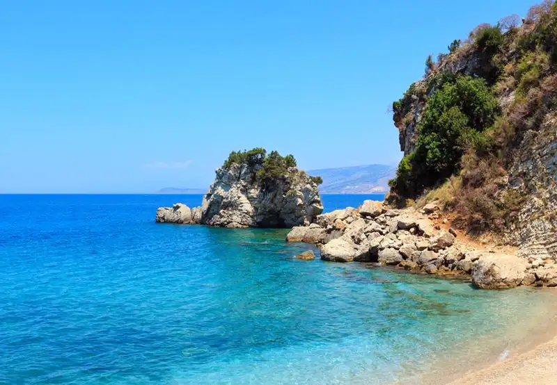 Mirrors Beach Sarande Albania