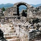 Roman Maphitheatre of Luni Marina di Carrara Italy