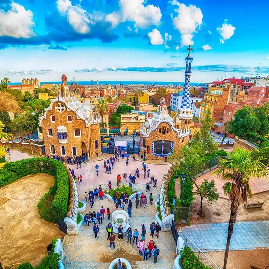 Image related to Park Guell Barcelona Spain