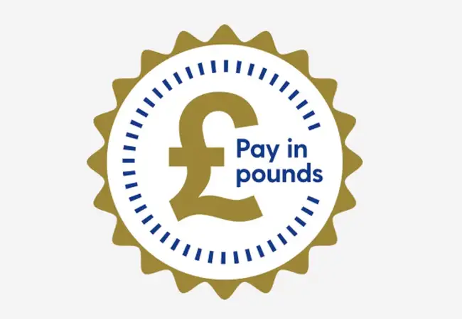 P&O Pay in Pounds