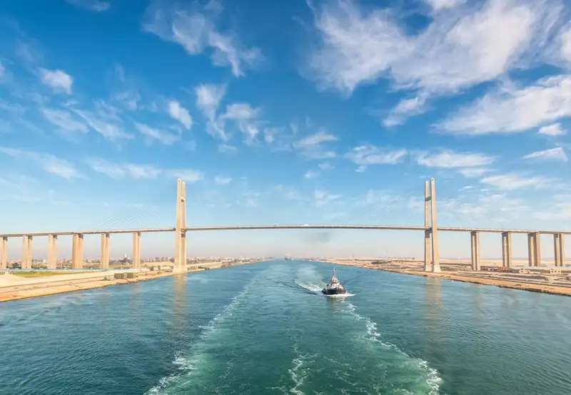 Suez Canal (Transit) - Overnight onboard