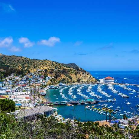 Photo overview of Catalina Island