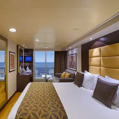 Image related to Deluxe Balcony Fantastica with Partial View