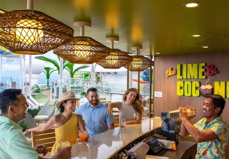 the lime and coconut