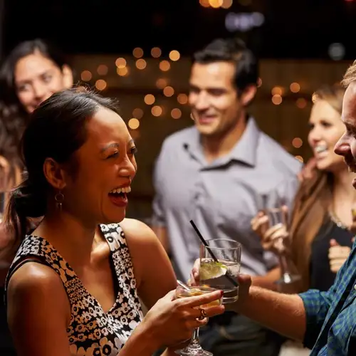 people at bar