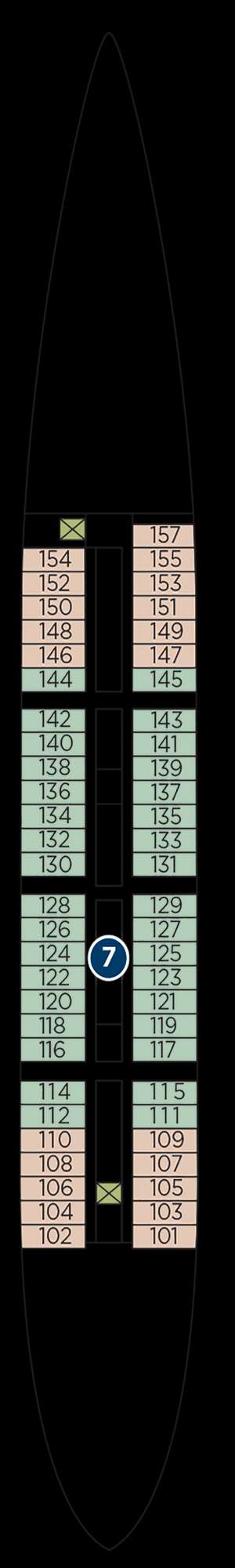 Deck plan for Wind Surf