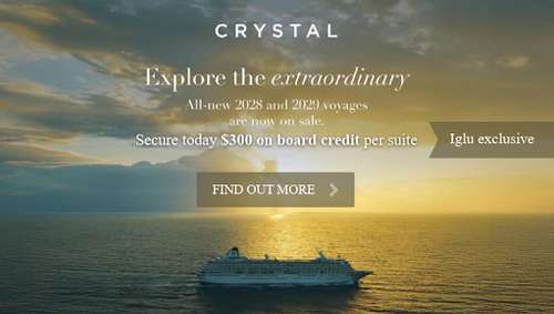 CRYSTAL W2829 LAUNCH promotional banner