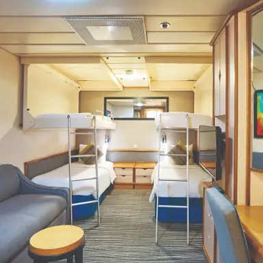 Image related to Decks 7/8 Inside Plus Cabin (4 berths)