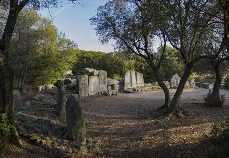 Giants Grave of Su Monte'e s'Abe Olbia Sardinia Italy