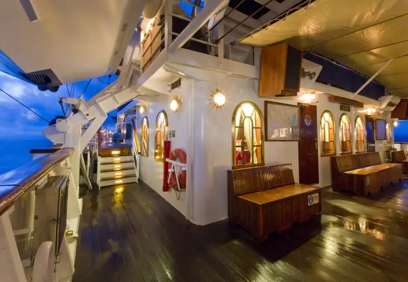 deck of royal clipper