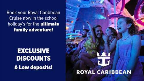Royal school holidays Iglu promotional banner