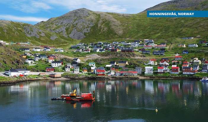 Honningsvåg, Norway - Overnight onboard