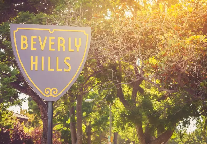 Las Vegas - Mojave Desert - Beverly Hills - Los Angeles