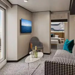 Image related to Forward-Facing Suite with Large Balcony