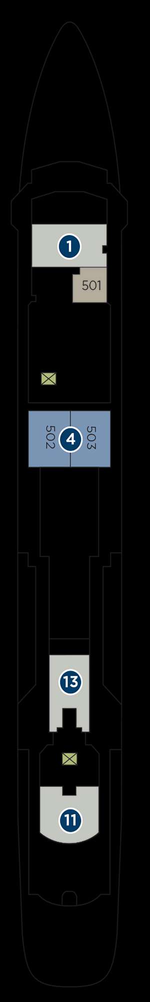 Deck plan for Wind Surf