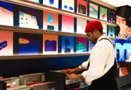 record shop on virgin