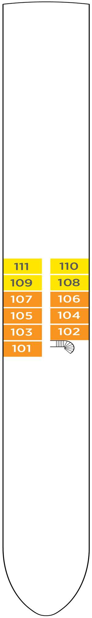Deck plan for AmaLyra