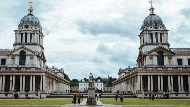 Explore a riverside London borough of maritime grandeur, royal parks and global time.